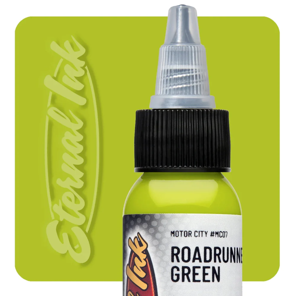 Roadrunner Green — Eternal Tattoo Ink — 1oz