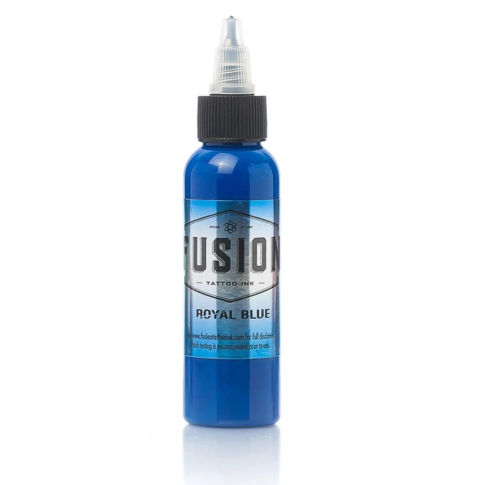Royal Blue — Fusion Tattoo Ink — Pick Size - Image 2