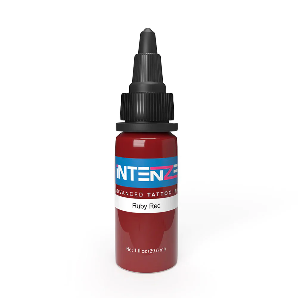 Ruby Red — Intenze Tattoo Ink — Pick Size - Image 2