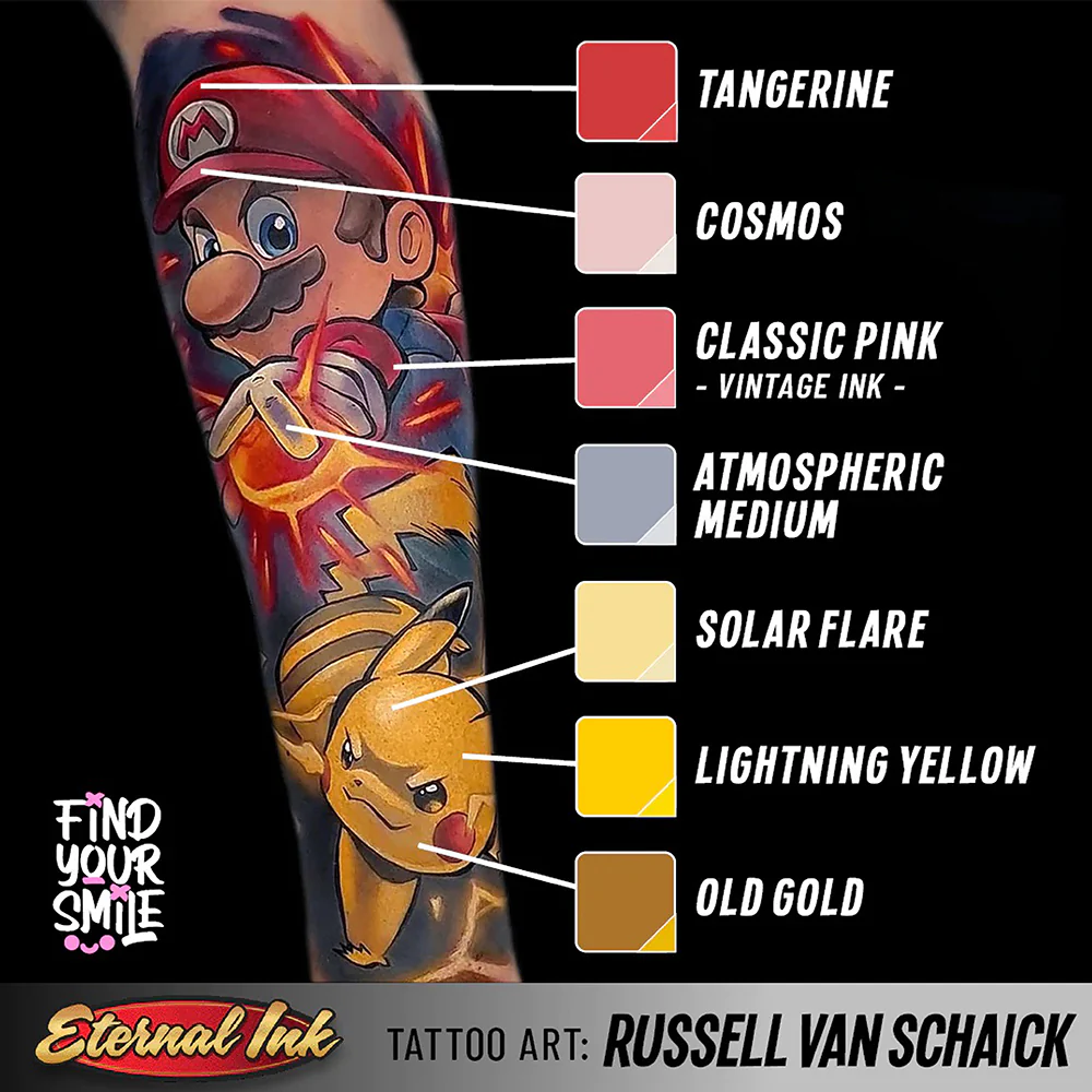 Russel Van Schaick Anime Inspiration Set — Eternal Ink — 8 1oz Bottles - Image 12