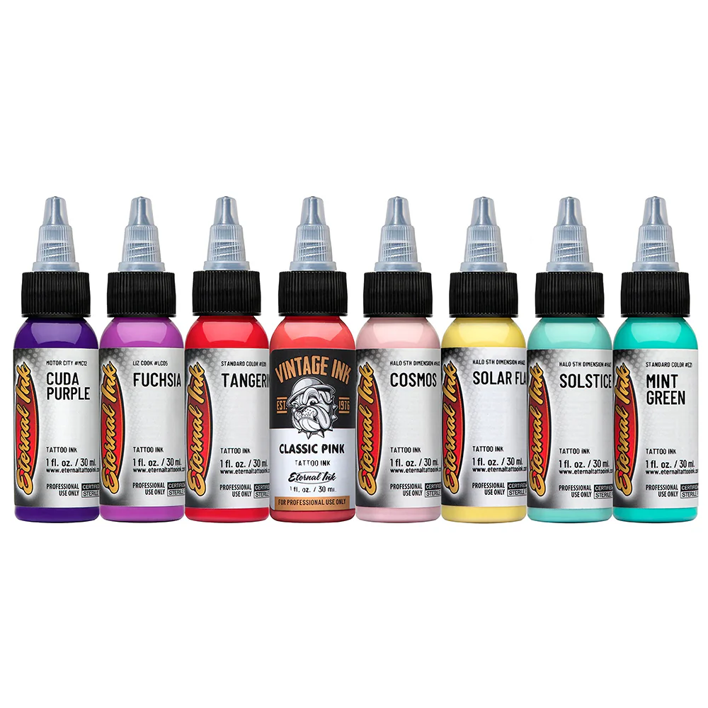 Russel Van Schaick Anime Inspiration Set — Eternal Ink — 8 1oz Bottles - Image 3