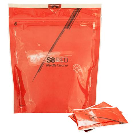 S8 Red Tattoo Needle Cleaner — Pick Quantity