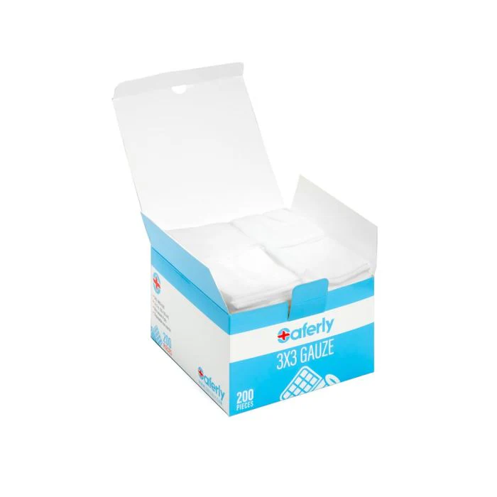 Saferly 3” x 3” Gauze — Box of 200 - Image 5