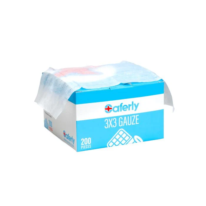 Saferly 3” x 3” Gauze — Box of 200 - Image 6