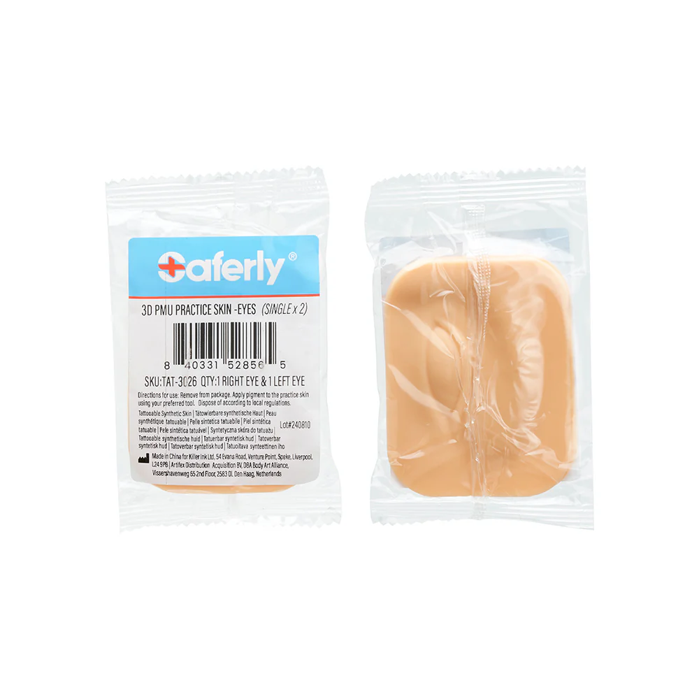 Saferly 3D Single-Eye Eyebrow Practice Skins — Price Per 2 - Image 2