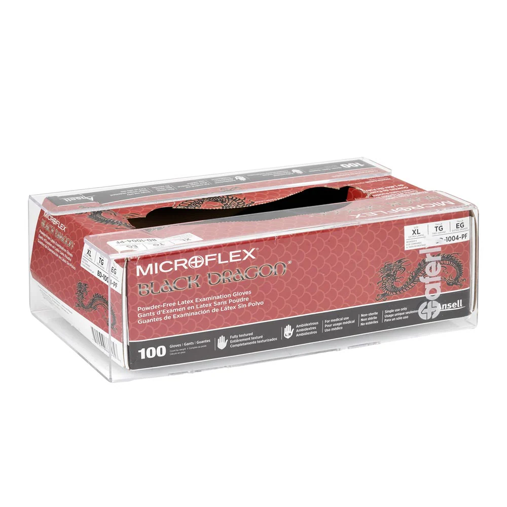 Saferly Acrylic Glove Box Holder + Dispenser - Image 5