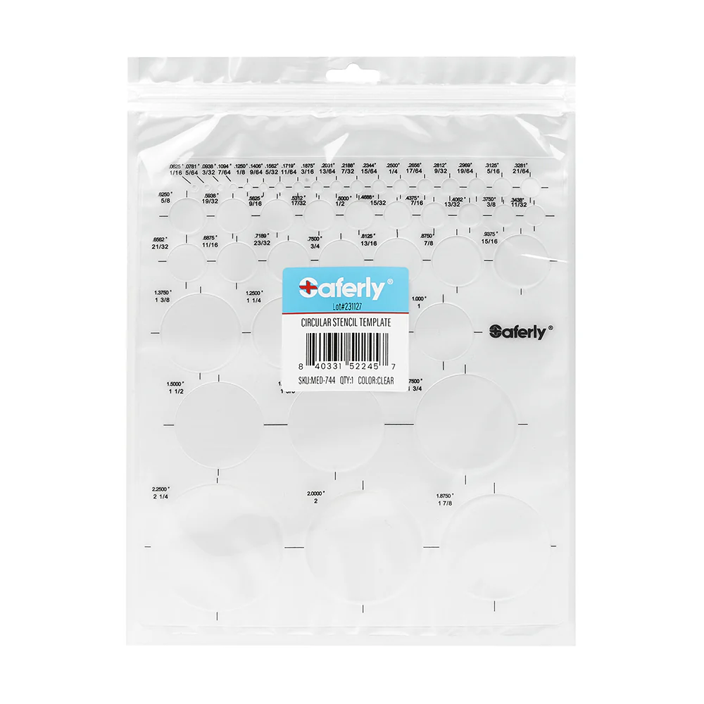 Saferly Areola + Nipple Reconstruction Template — Clear — Price Per 1 - Image 3