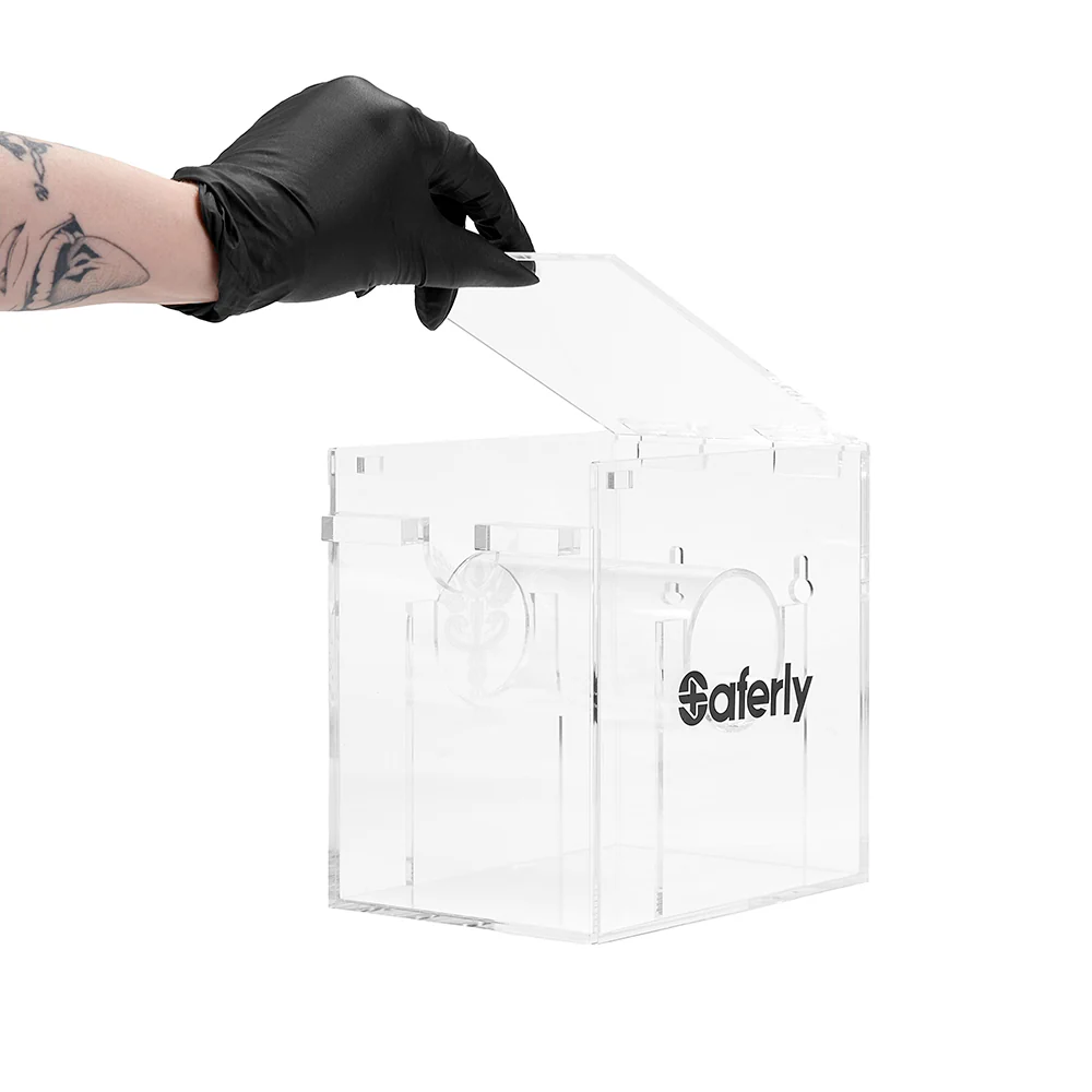 Saferly Barrier Film Holder with Wall Mount - Image 3