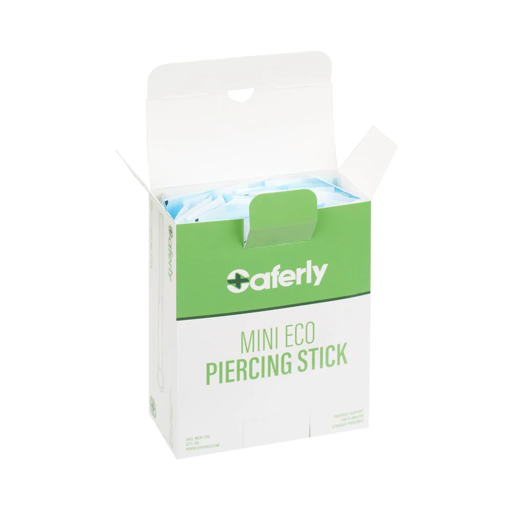 Saferly Biodegradable Mini Eco Piercing Stick — Box of 50 - Image 5