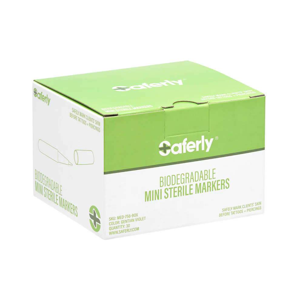 Saferly Biodegradable Mini Sterile Markers