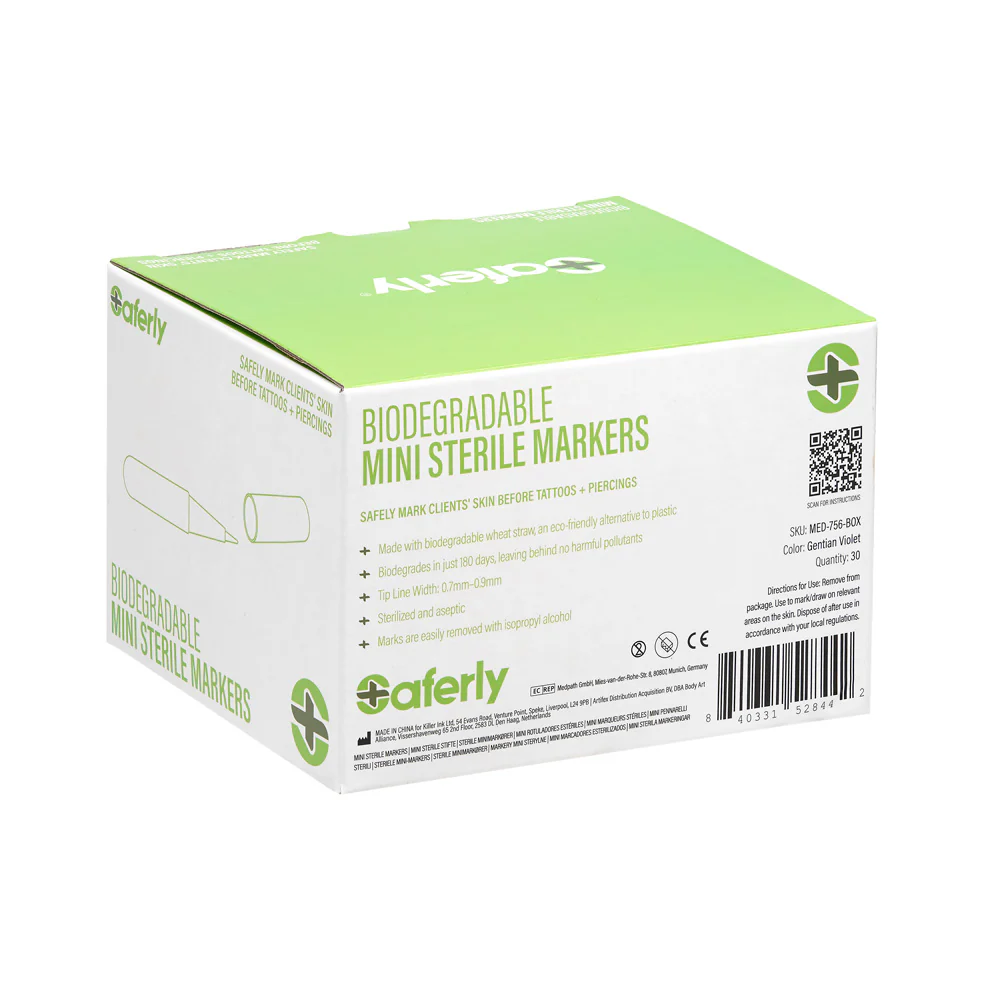 Saferly Biodegradable Mini Sterile Markers - Image 2