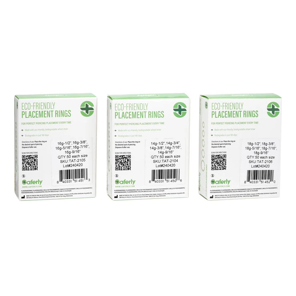 Saferly Biodegradable Placement Rings — Box of 250 - Image 7