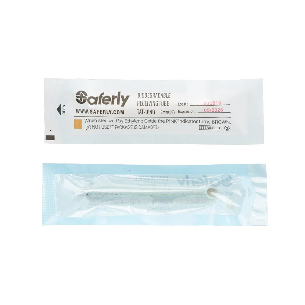 Saferly Biodegradable Receiving Tubes — Box of 50 — Pick Size - Image 9