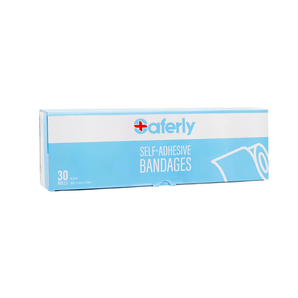 Saferly 1" Cohesive Wrap — Box of 30 - Image 3