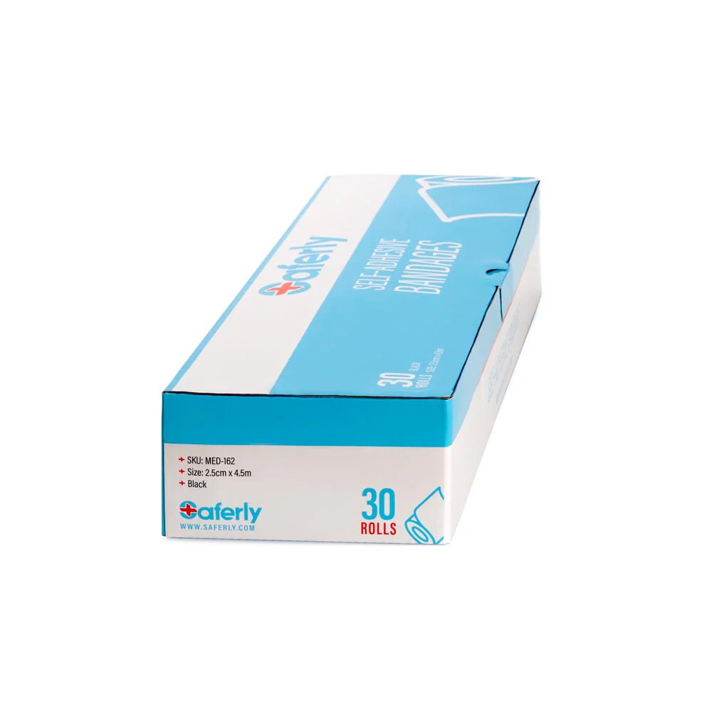 Saferly 1" Cohesive Wrap — Box of 30 - Image 7