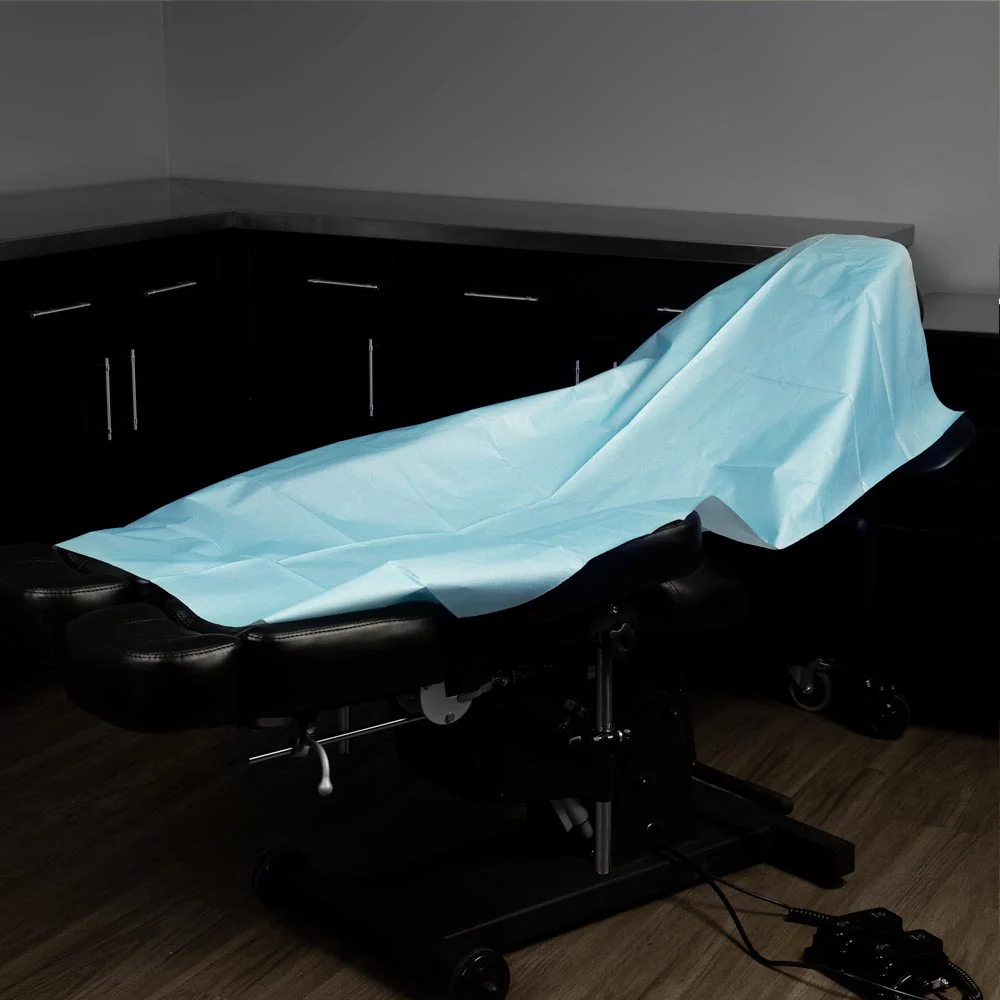 Saferly Blue Drape Cloth Sheets — 40" x 60" — Bag of 10 - Image 5