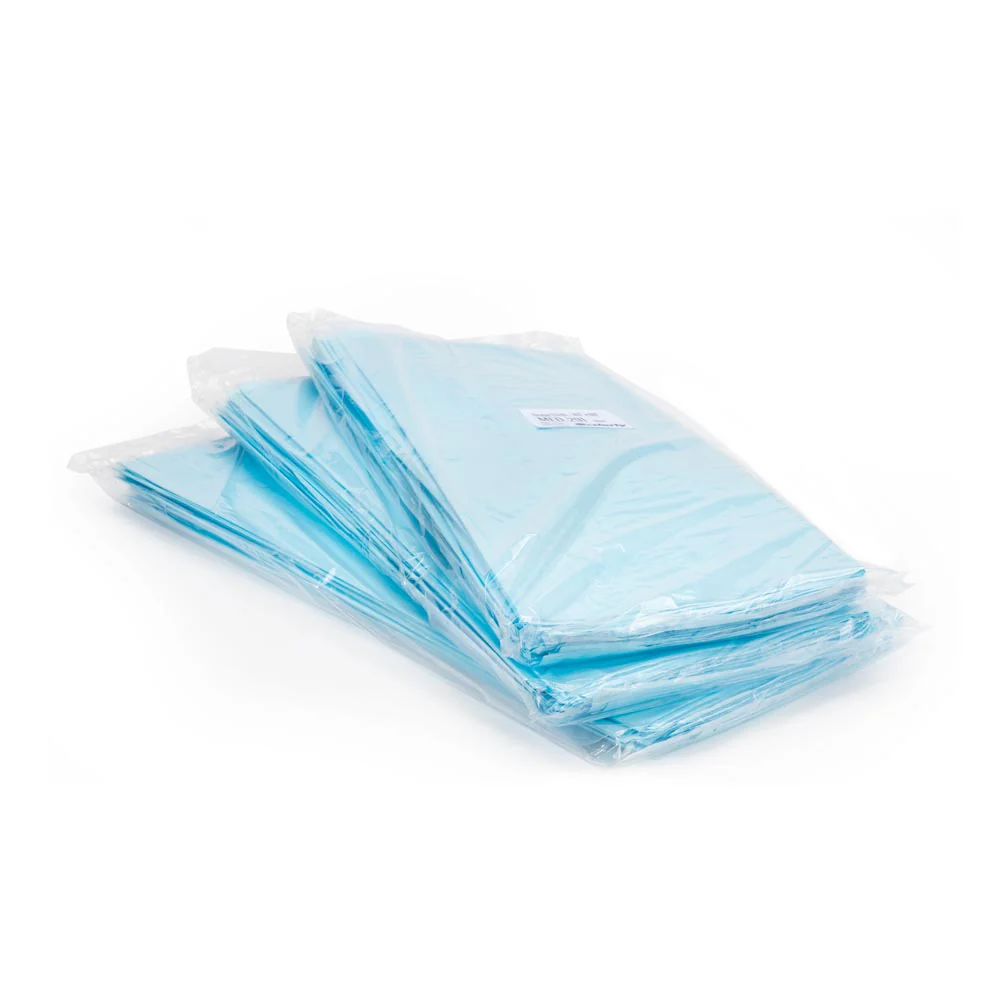Saferly Blue Drape Cloth Sheets — 40" x 60" — Case of 100 - Image 4