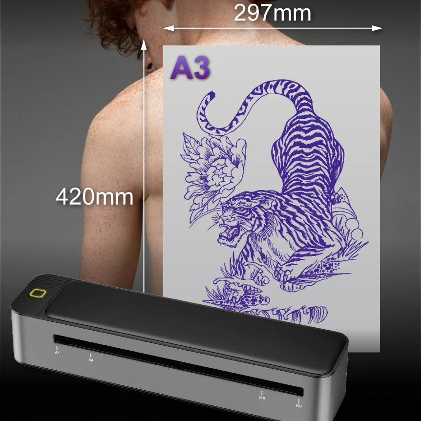 Saferly Bluetooth A3 Stencil Printer - Image 9