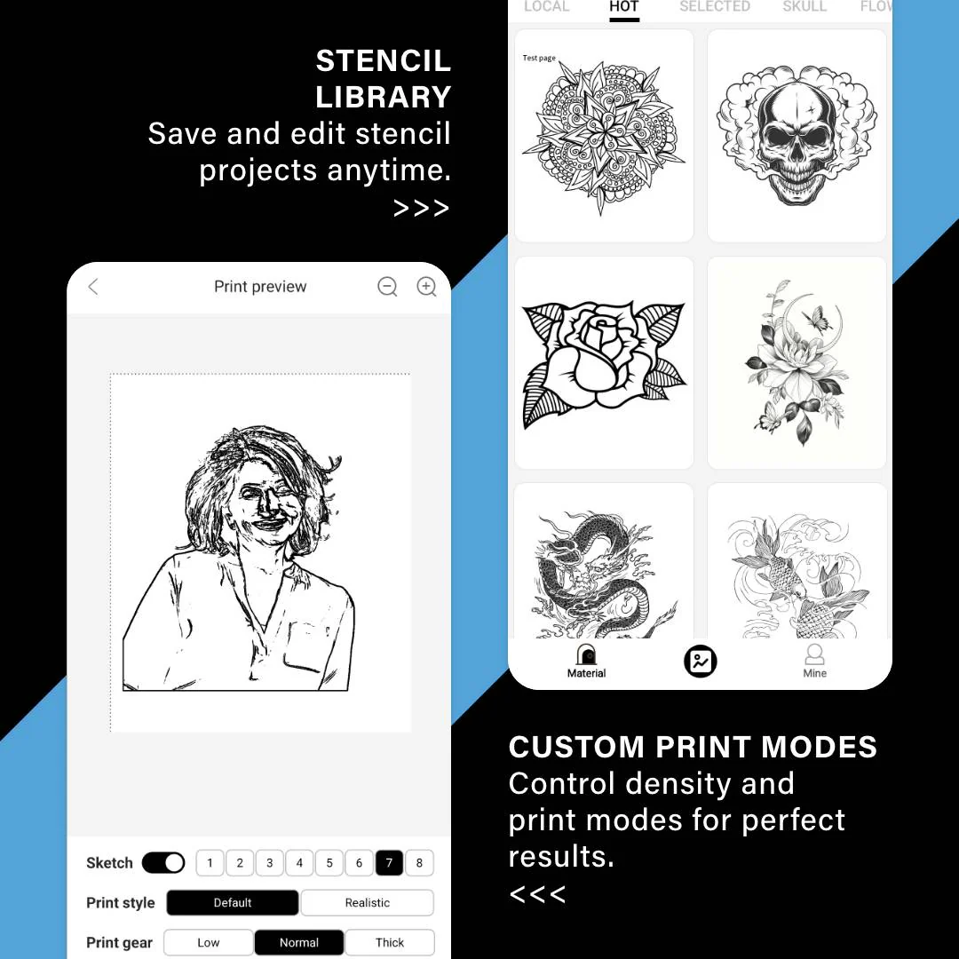 Saferly Bluetooth Stencil Printer - Image 9