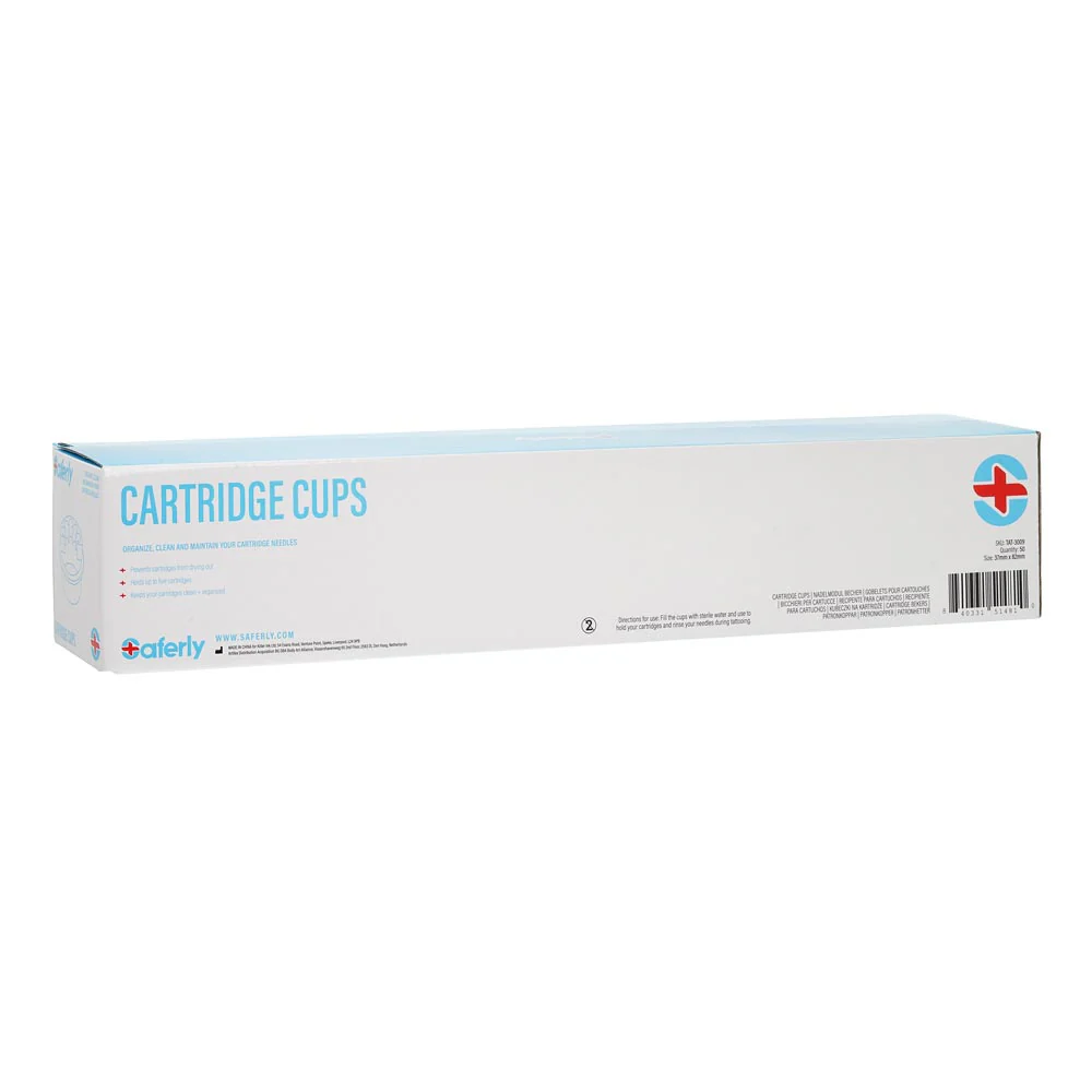 Saferly Cartridge Cups — Box of 50 Rinse Cups + 50 Cartridge Holder Lids - Image 9