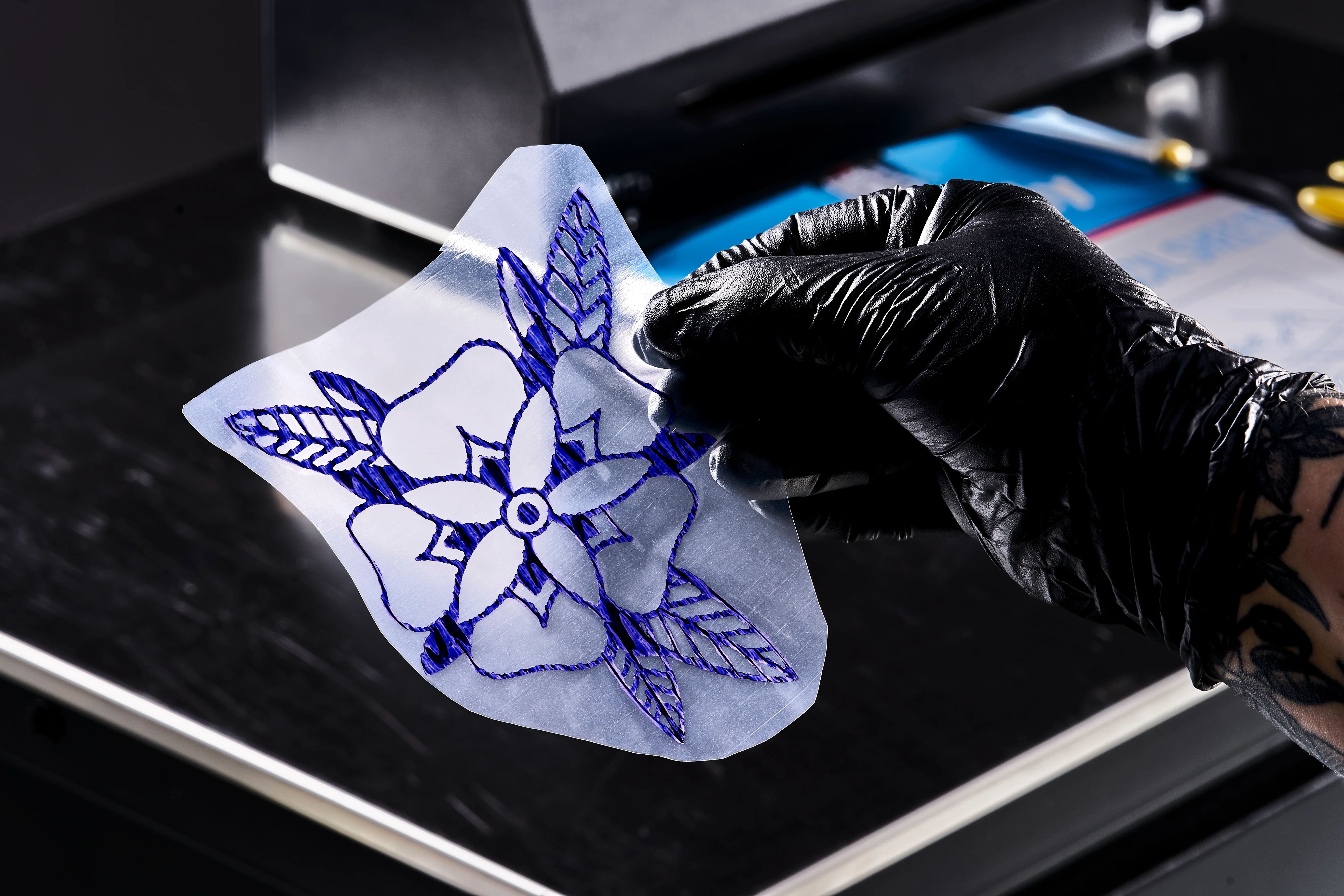 Saferly Clear Tattoo Stencil Insert — 8-1/2" x 11” — 200 Sheets - Image 27