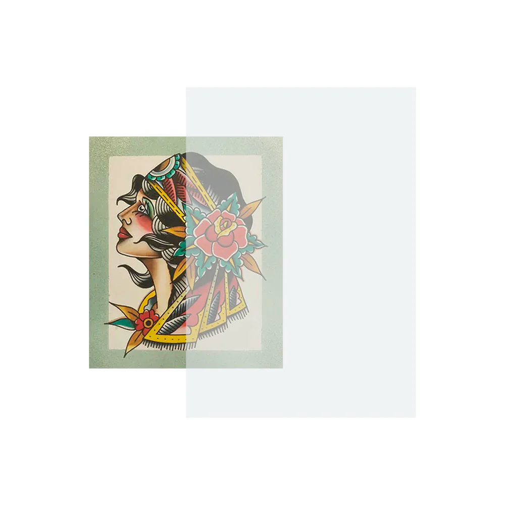 Saferly Clear Tattoo Stencil Insert — 8-1/2" x 11” — 200 Sheets - Image 6