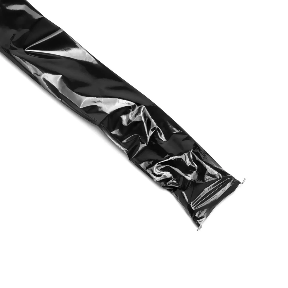 Saferly Clip Cord Sleeves + Machine Bags — Black — Cut-to-Length Roll - Image 5