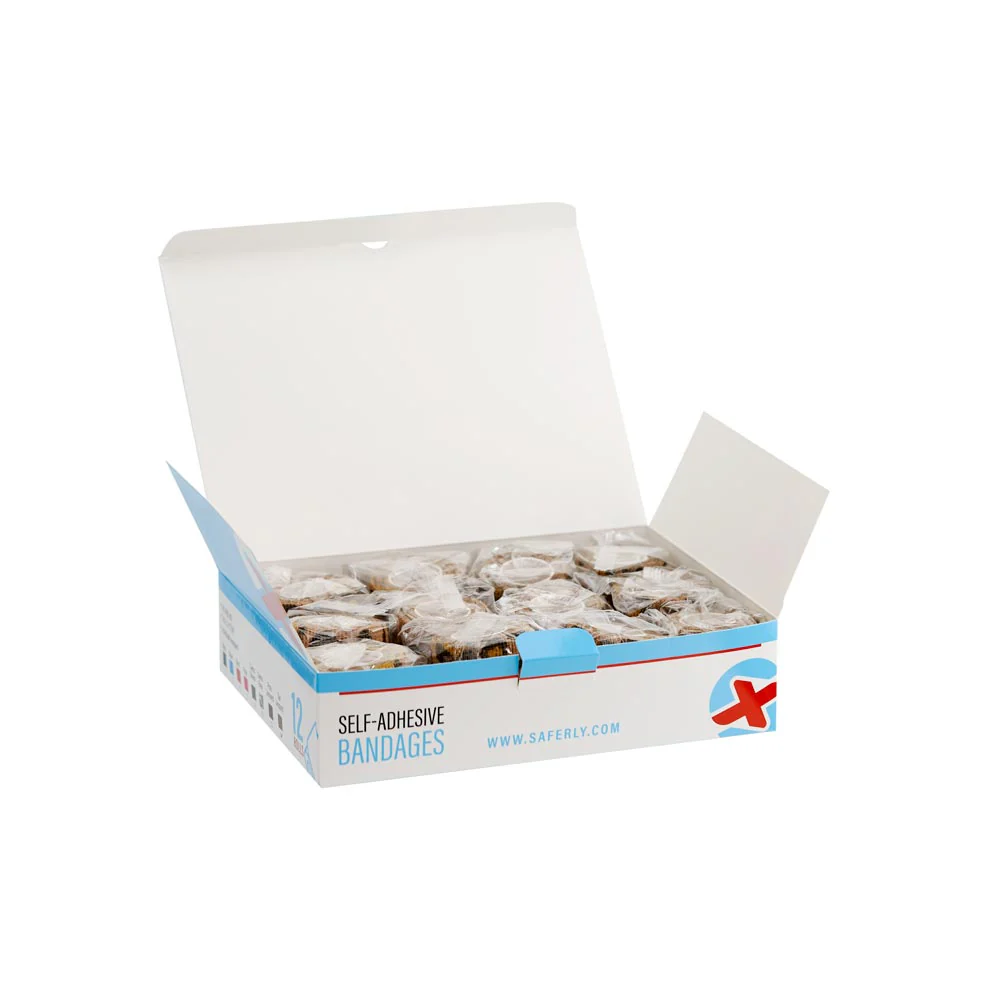 Saferly 2" Cohesive Wrap — Box of 12 - Image 10