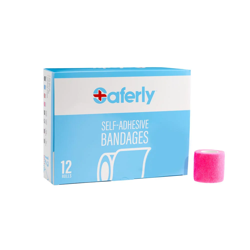 Saferly 2" Cohesive Wrap — Box of 12 - Image 11