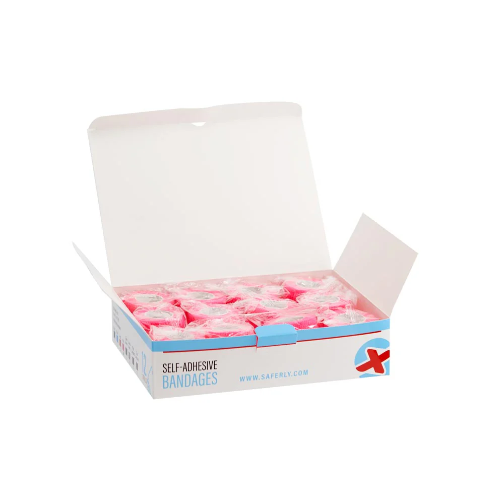 Saferly 2" Cohesive Wrap — Box of 12 - Image 13