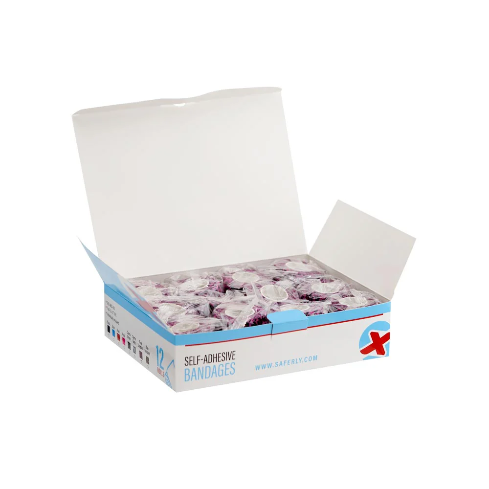 Saferly 2" Cohesive Wrap — Box of 12 - Image 16
