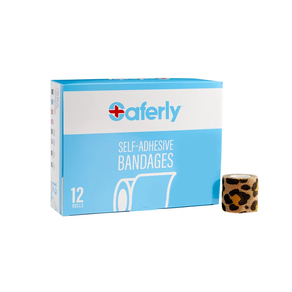 Saferly 2" Cohesive Wrap — Box of 12 - Image 8