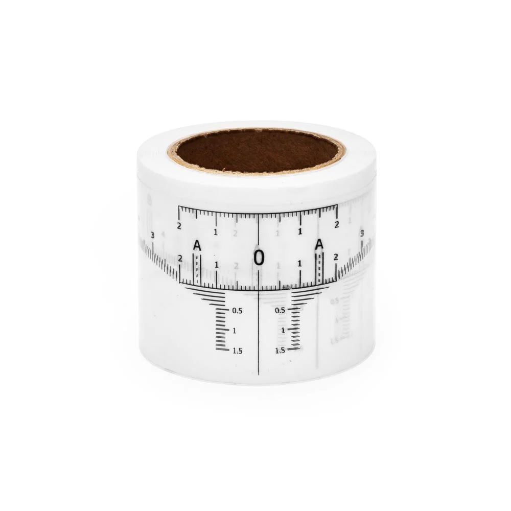 Saferly Disposable Eyebrow Ruler Stickers — Roll of 50 - Image 6