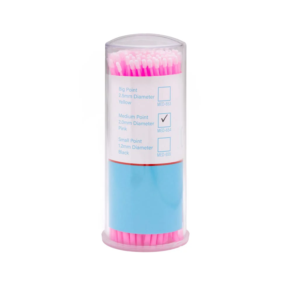 Saferly Disposable Micro Applicators — 100 Pieces — Pick Diameter - Image 3