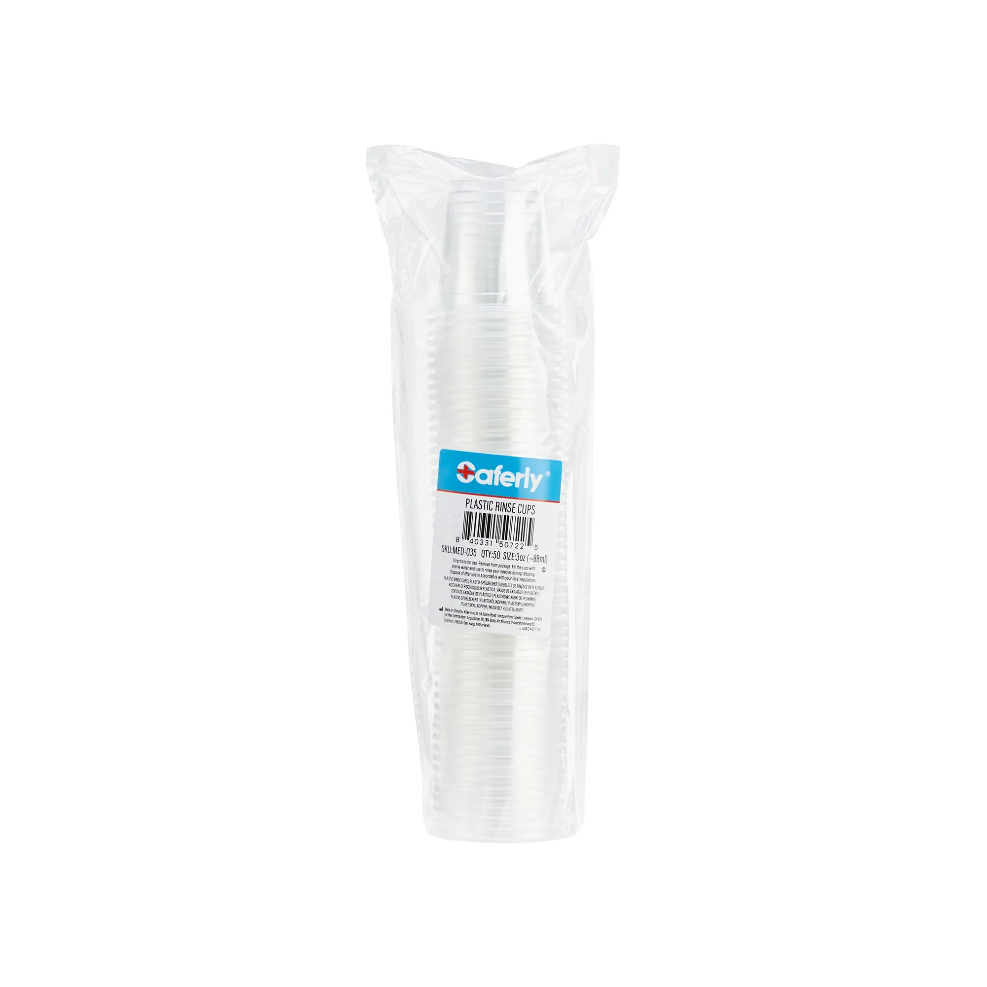 Saferly Disposable Plastic Rinse Cups – Pick Size - Image 3