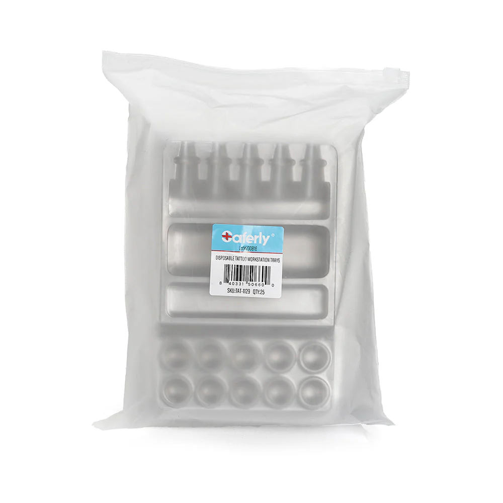 Saferly Disposable Tattoo Workstation Trays — Bag of 25 - Image 5