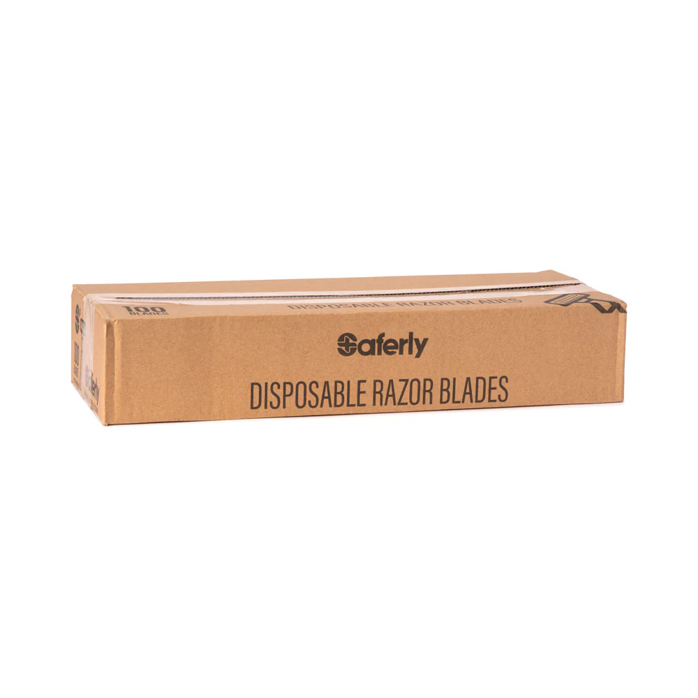 Saferly Double Blade Disposable Razor — Box of 100 - Image 5
