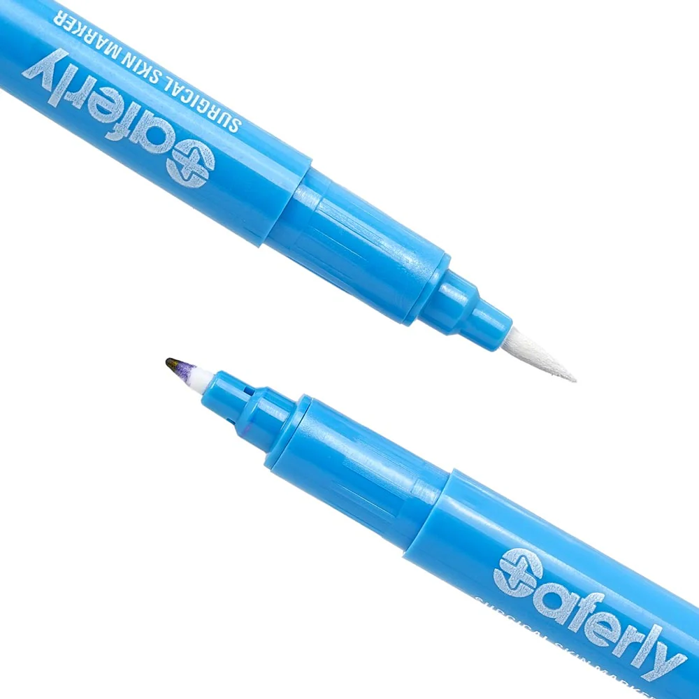 Saferly Fine Tip Surgical Skin Markers — Single or Case of 100 - Image 16