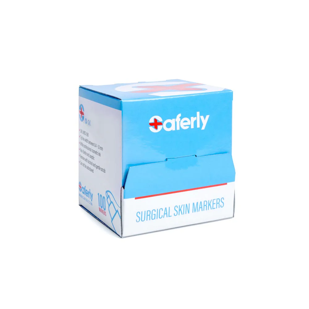 Saferly Fine Tip Surgical Skin Markers — Single or Case of 100 - Image 5