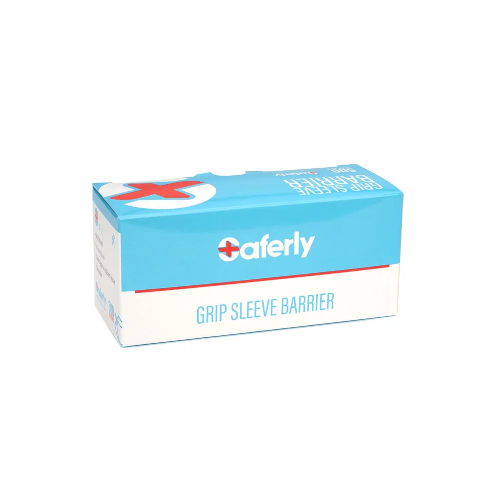 Saferly Grip Sleeve Barrier Protection — For Grips Up to 25mm — Box of 500 - Image 3