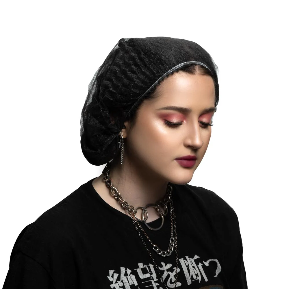 Saferly Hair Nets — Box of 100 - Image 3