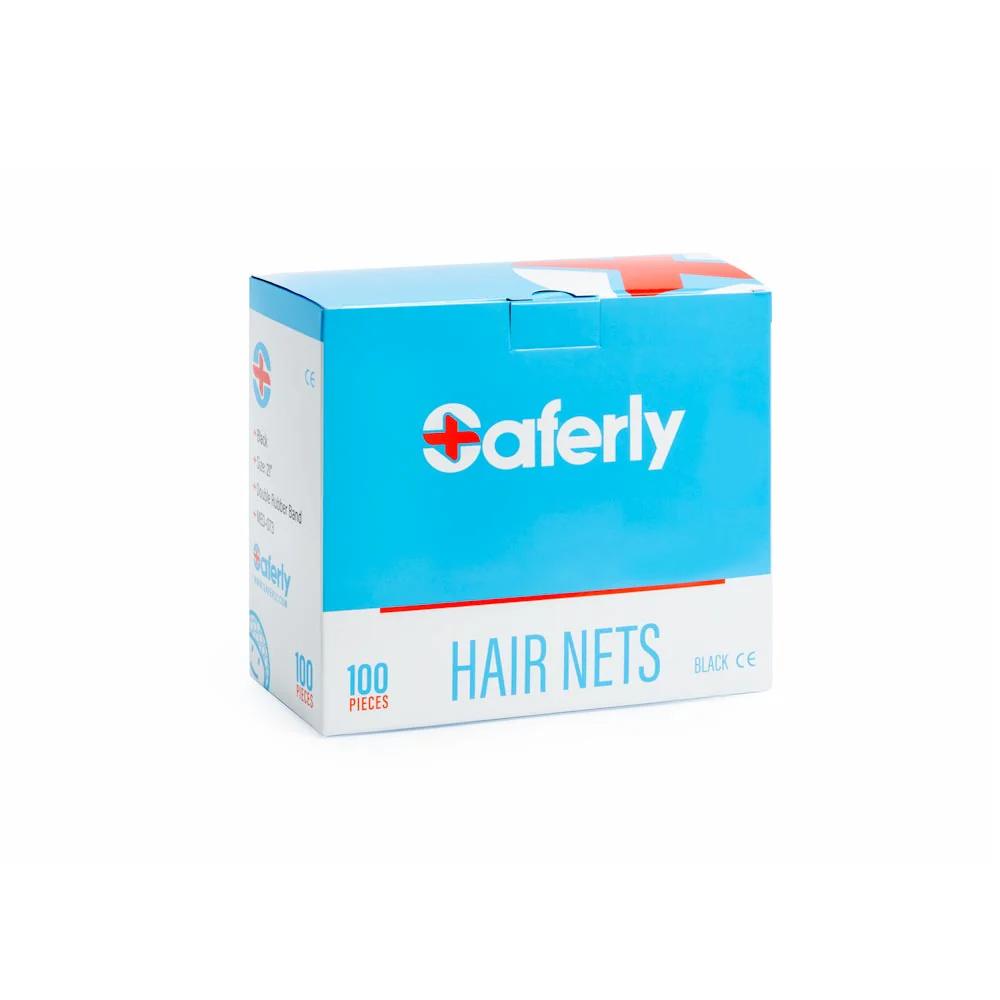 Saferly Hair Nets — Box of 100 - Image 5