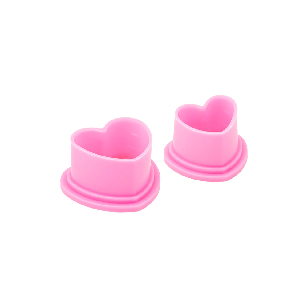 Saferly Heart Silicone Ink Caps — Pick Size and Color — Bag of 500 - Image 10