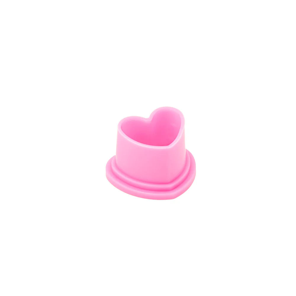 Saferly Heart Silicone Ink Caps — Pick Size and Color — Bag of 500 - Image 12