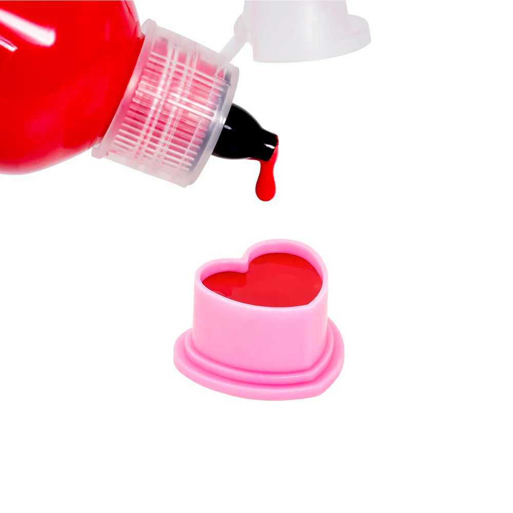 Saferly Heart Silicone Ink Caps — Pick Size and Color — Bag of 500 - Image 13