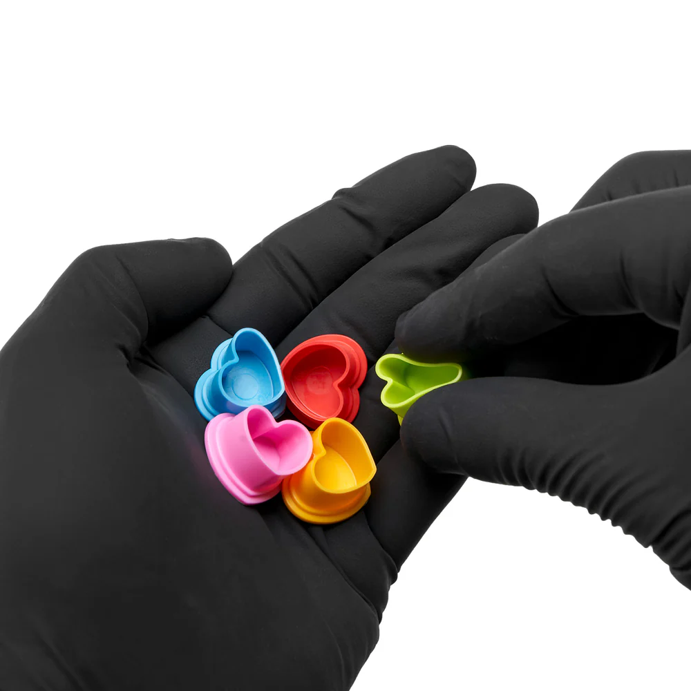 Saferly Heart Silicone Ink Caps — Pick Size and Color — Bag of 500 - Image 21