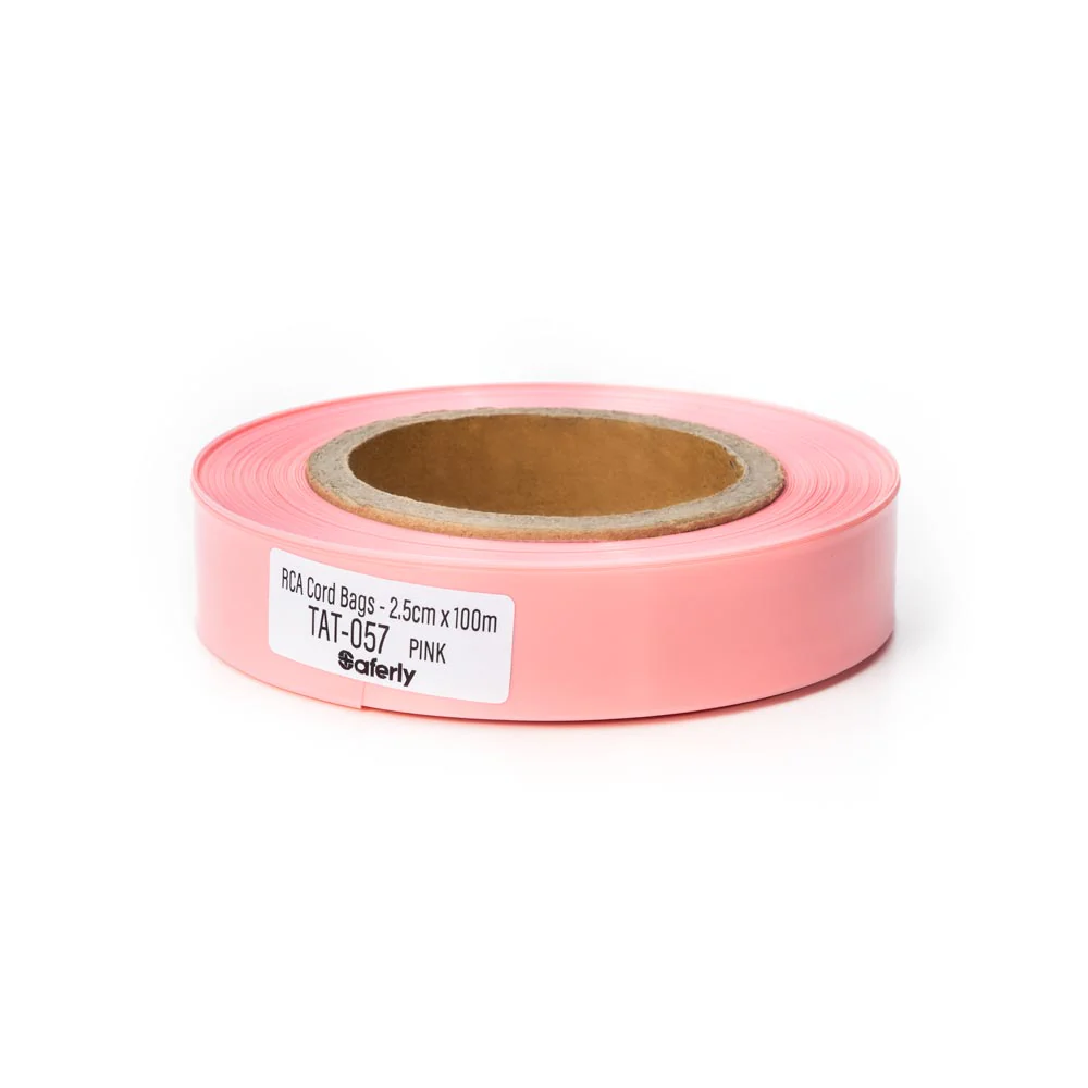 Saferly Pink RCA Cord Tubing — 1” x 327” — Price Per Roll - Image 6