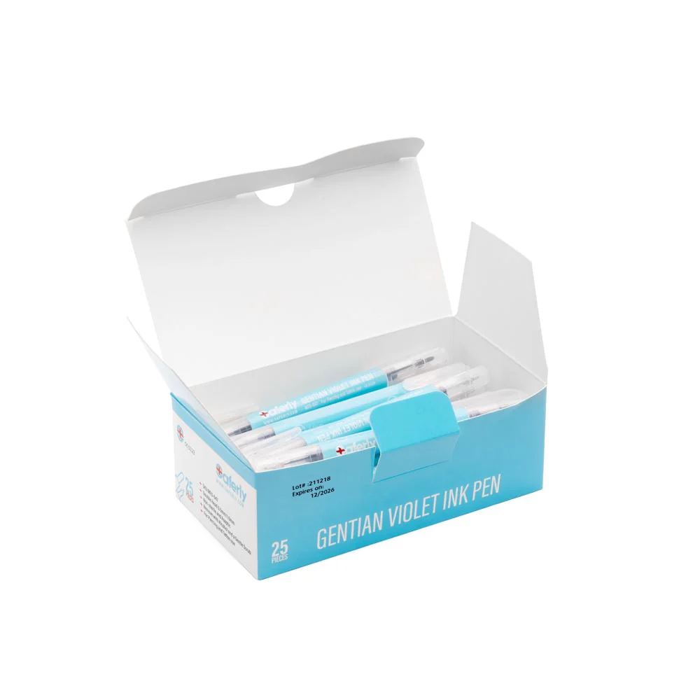 Saferly Professional Tattoo Stencil Markers — Box of 25 - Image 2