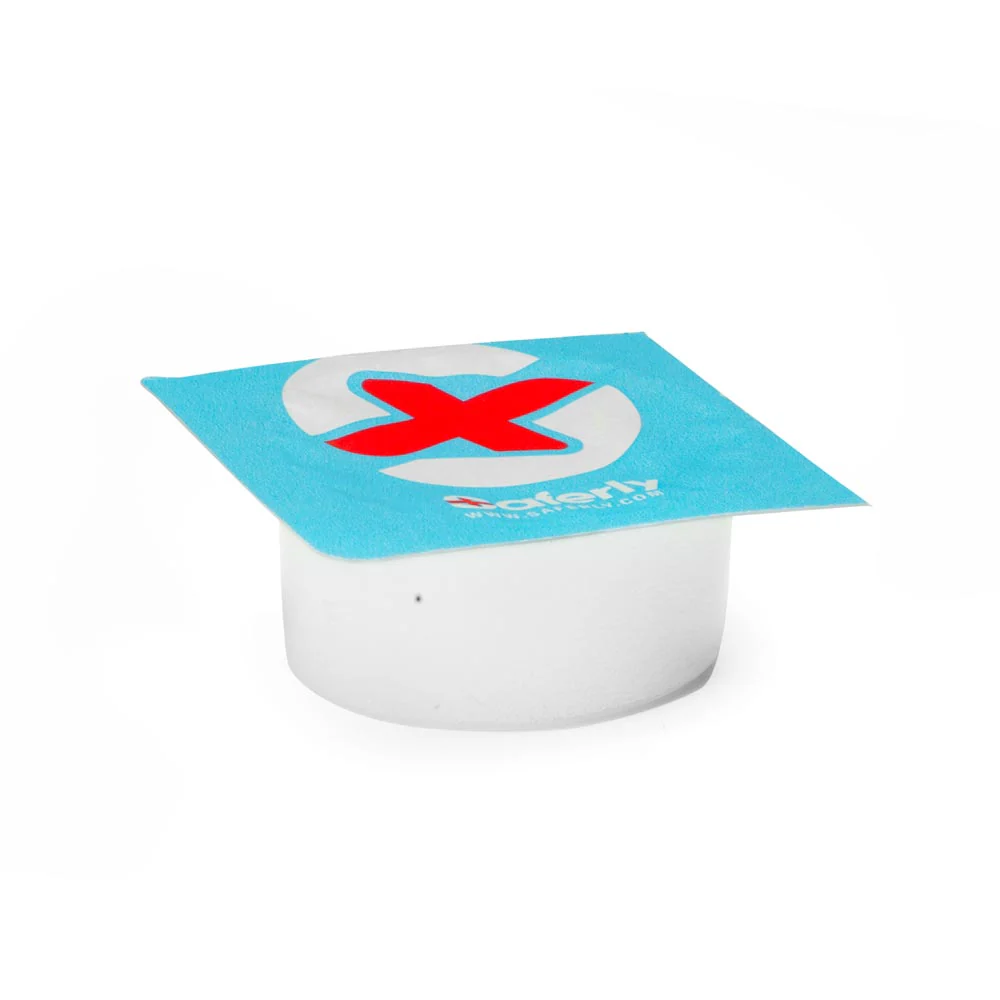 Saferly Rinse Caps with Foam — Box of 24 - Image 3