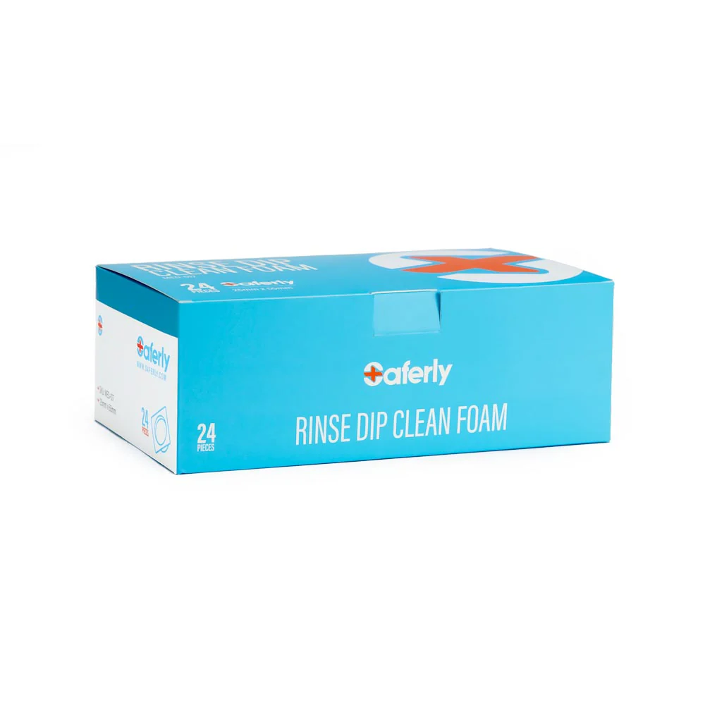Saferly Rinse Caps with Foam — Box of 24 - Image 7